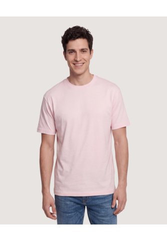 Camiseta Estampado Posterior  Para Hombre Rosa Ostu Ostu