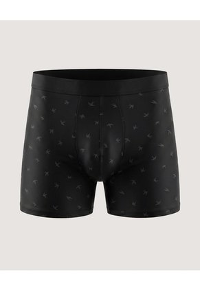 Pack X3 Boxer Medio Mix Estampado  Para Hombre Negro Ostu