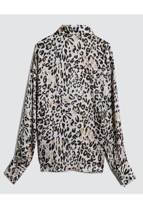 Camisa Para Mujer Manga Larga Color Negro Marca Ostu #40010206