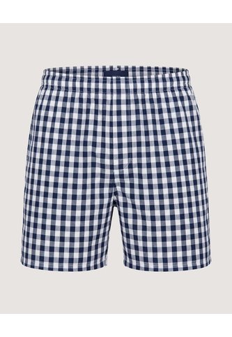 Bóxer Amplio Cuadros Vichy  Para Hombre Azul Ostu Ostu