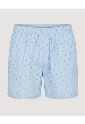 Pack Boxer Amplio Cuadros Y Palmeras  Para Hombre Negro Ostu