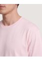 Camiseta Estampado Posterior  Para Hombre Rosa Ostu de Ostu