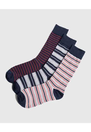 Medias Para Hombre Caña Larga Color Negro Marca Ostu #60980308