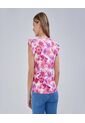 Blusa Para Mujer Manga Sisa Color Rosado  Marca Ostu #40120991 de Ostu