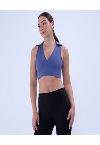 Top Para Mujer Top Color Azul  Marca Ostu #40220394 Ostu