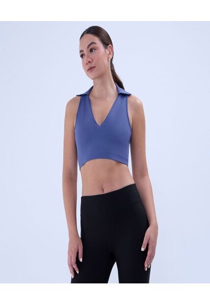 Top Para Mujer Top Color Azul  Marca Ostu #40220394