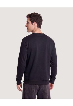 Buzo Rostros Avengers  Para Hombre Negro Ostu