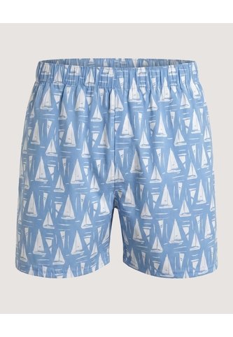 Boxer Amplio Sail Print  Para Hombre Azul Ostu Ostu
