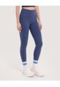 Leggins Con Cortes Anatomicos  Para Mujer Azul Ostu de Ostu