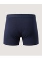 Boxer Medio Con Costuras A Contraste  Para Hombre Azul Ostu de Ostu