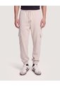 Jogger Cargo Utility  Para Hombre Avena Ostu de Ostu