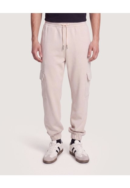 Jogger Cargo Utility  Para Hombre Avena Ostu