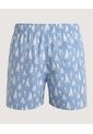 Boxer Amplio Sail Print  Para Hombre Azul Ostu de Ostu