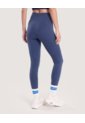 Leggins Con Cortes Anatomicos  Para Mujer Azul Ostu de Ostu