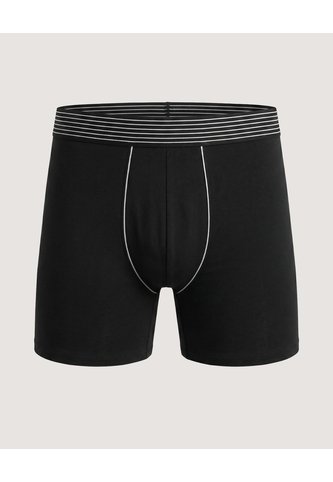 Boxer Medio Con Costuras A Contraste  Para Hombre Negro Ostu Ostu