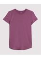 Camiseta Para Mujer Manga Corta Cuello Redondo Color Morado Marca Ostu #40092660 de Ostu