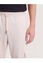 Jogger Cargo Utility  Para Hombre Avena Ostu de Ostu