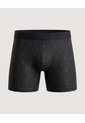 Boxer Medio Estampado  Para Hombre Negro Ostu de Ostu