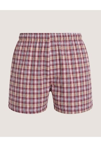 Bóxer Amplio Cuadros Vichy  Para Hombre Vino Ostu Ostu