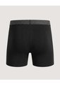 Boxer Medio Con Costuras A Contraste  Para Hombre Negro Ostu de Ostu
