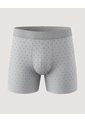 Boxer Medio Estampado  Para Hombre Gris Ostu de Ostu