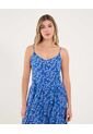Vestido Para Mujer M/Sisa Medio Color Azul Marca Ostu #40170322 de Ostu