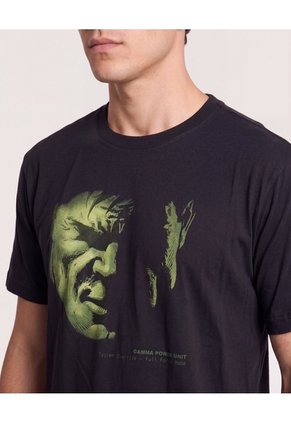 Camiseta Hulk Shadow  Para Hombre Negro Ostu