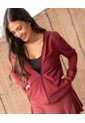 Chaqueta  Para Mujer Deportiva Color Vino Marca Ostu #40080260 de Ostu