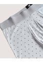 Boxer Medio Estampado  Para Hombre Gris Ostu de Ostu