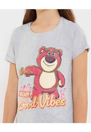 Camiseta Lotso Beary Good Vibes Para Niña Niña #90090316