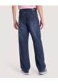 Jean Loose Black Y Blue  Para Hombre Azul Ostu de Ostu