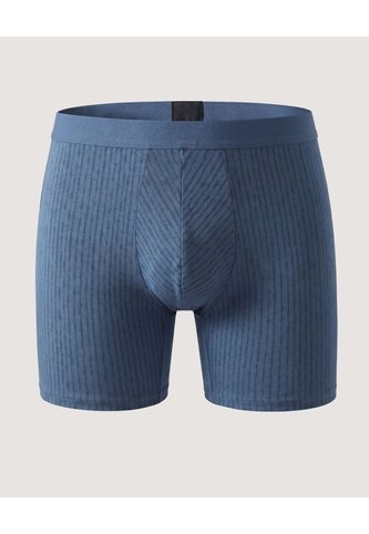 Boxer Medio Estampado  Para Hombre Azul Ostu Ostu