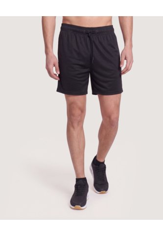 Bermuda Para Hombre Deportiva Medio Color Negro Marca Ostu #60100410 Ostu
