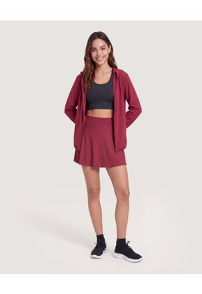 Chaqueta  Para Mujer Deportiva Color Vino Marca Ostu #40080260