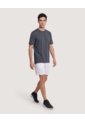 Camiseta Active Jaspe  Para Hombre Negro Ostu de Ostu