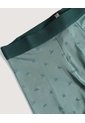 Bóxer Medio Estampado De Golondrinas  Para Hombre Verde Ostu de Ostu
