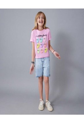 Camiseta The Rolling Stones De Infantil Niña #90090272 Ostu
