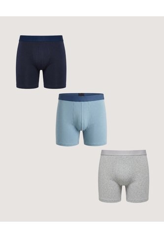 Pack X3 Boxer Medio Básico  Para Hombre Negro Ostu Ostu