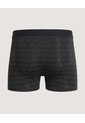 Bóxer Medio Rayas Minimalistas  Para Hombre Negro Ostu de Ostu