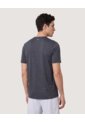Camiseta Active Jaspe  Para Hombre Negro Ostu de Ostu