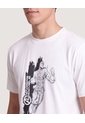 Camiseta Avengers Power  Para Hombre Crema Ostu de Ostu