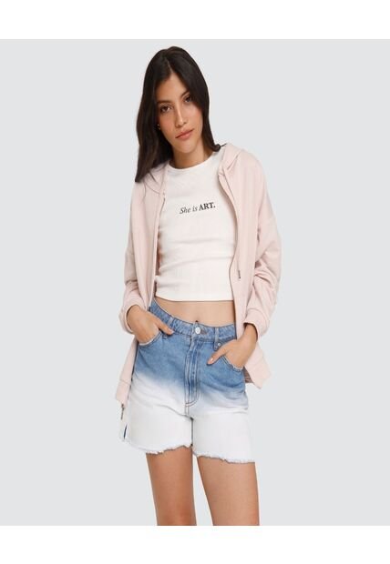 Short Para Mujer Relax Color Azul  Marca Ostu #40190175