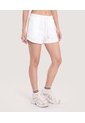 Short Unicolor  Para Mujer Blanco Ostu de Ostu