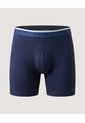 Boxer Medio Malla Básico  Para Hombre Azul Ostu de Ostu