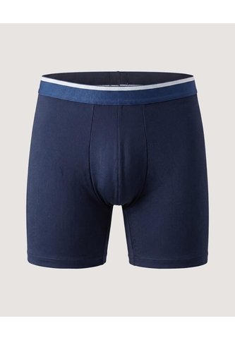 Boxer Medio Malla Básico  Para Hombre Azul Ostu Ostu