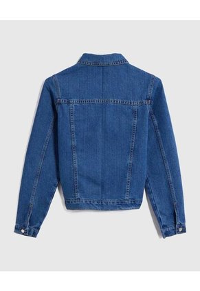 Chaqueta Para Niña Trucker Color Azul Medio Marca Ostu #90080042