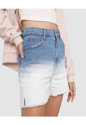 Short Para Mujer Relax Color Azul  Marca Ostu #40190175