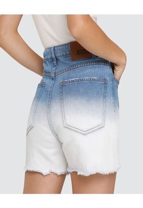 Short Para Mujer Relax Color Azul  Marca Ostu #40190175