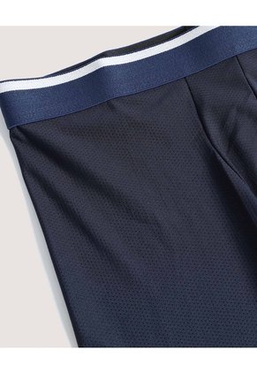 Boxer Medio Malla Básico Para Hombre Azul Ostu