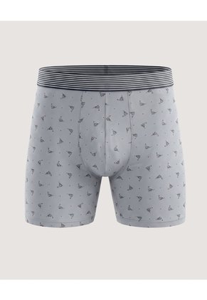 Pack X3 Boxer Medio Mix Estampado  Para Hombre Negro Ostu